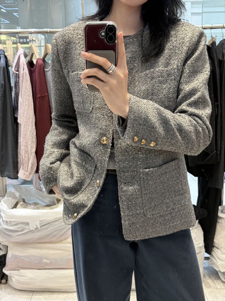 베슬東大門代購女士新品時尚休閑熱賣人氣真品推薦夾克VESL夾克