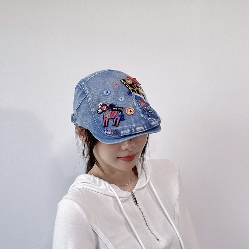 LOVELY HAT韓國直郵女裝新品真品熱賣休閑推薦人氣時尚帽子LOVELY HAT帽子圖色2