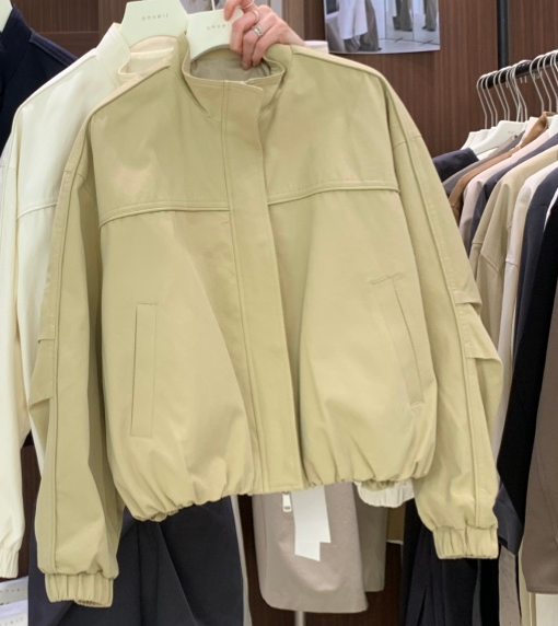 ONVEIL東大門直郵女士新品推薦時尚人氣熱賣真品休閑夾克棉ONVEIL夾克圖色3