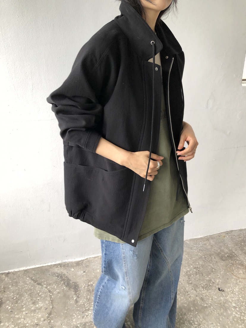 NUTPLAN東大門實拍女士新款推薦人氣時尚休閑熱賣夾克高領NUTPLAN夾克