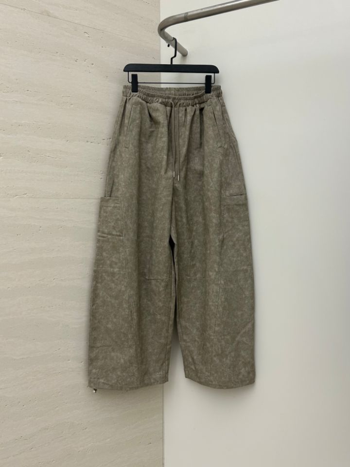 HESTORY東大門實拍女士新款真品熱賣休閑褲男女同款水洗印花HESTORY休閑褲圖色2