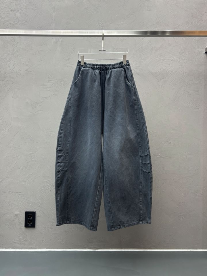 HESTORY韓國代購女裝新款時尚推薦人氣真品休閑褲男女同款HESTORY休閑褲圖色3