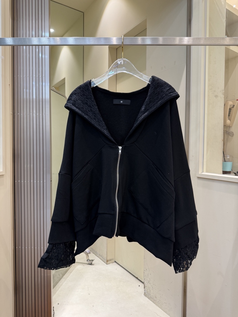 81 MARKET-L東大門直郵女士新款熱賣推薦人氣真品衛衣蕾絲81 MARKET-L衛衣圖色2