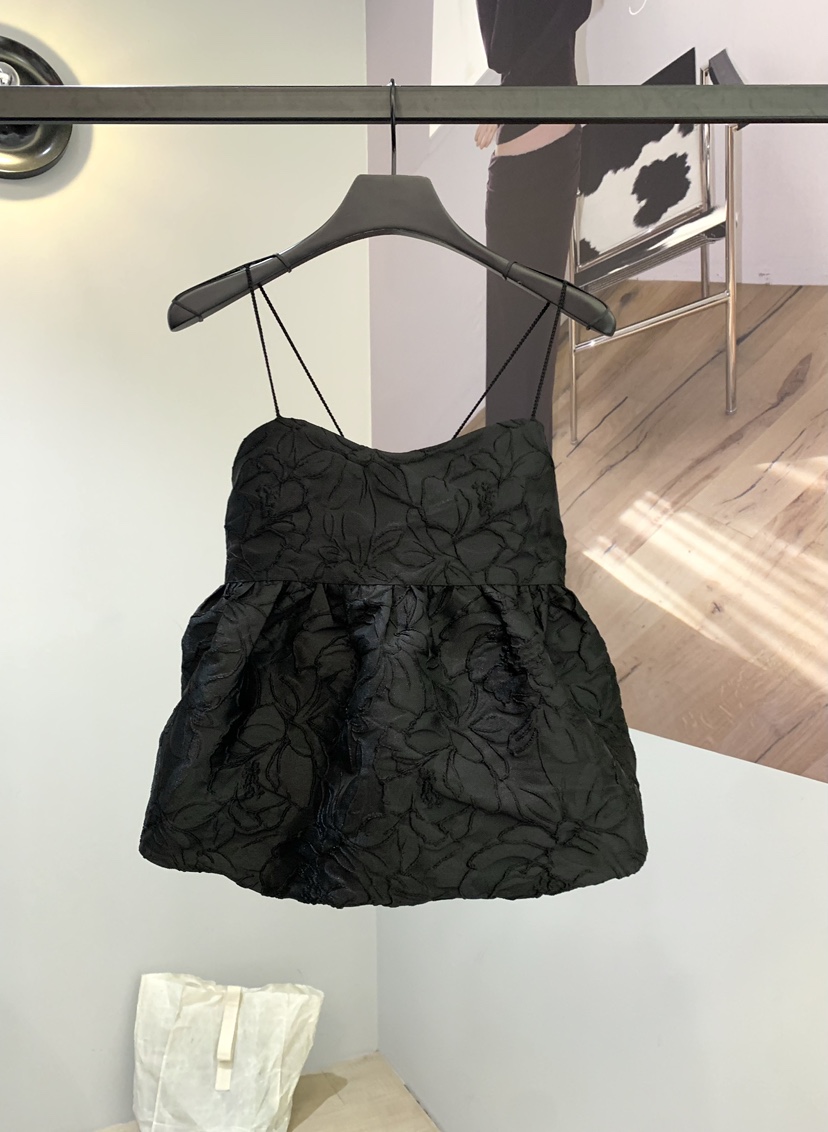 SOFTNESS韓國直郵女裝新款時尚休閑熱賣真品吊帶背心提花Softness/Cosmic吊帶/背心圖色2