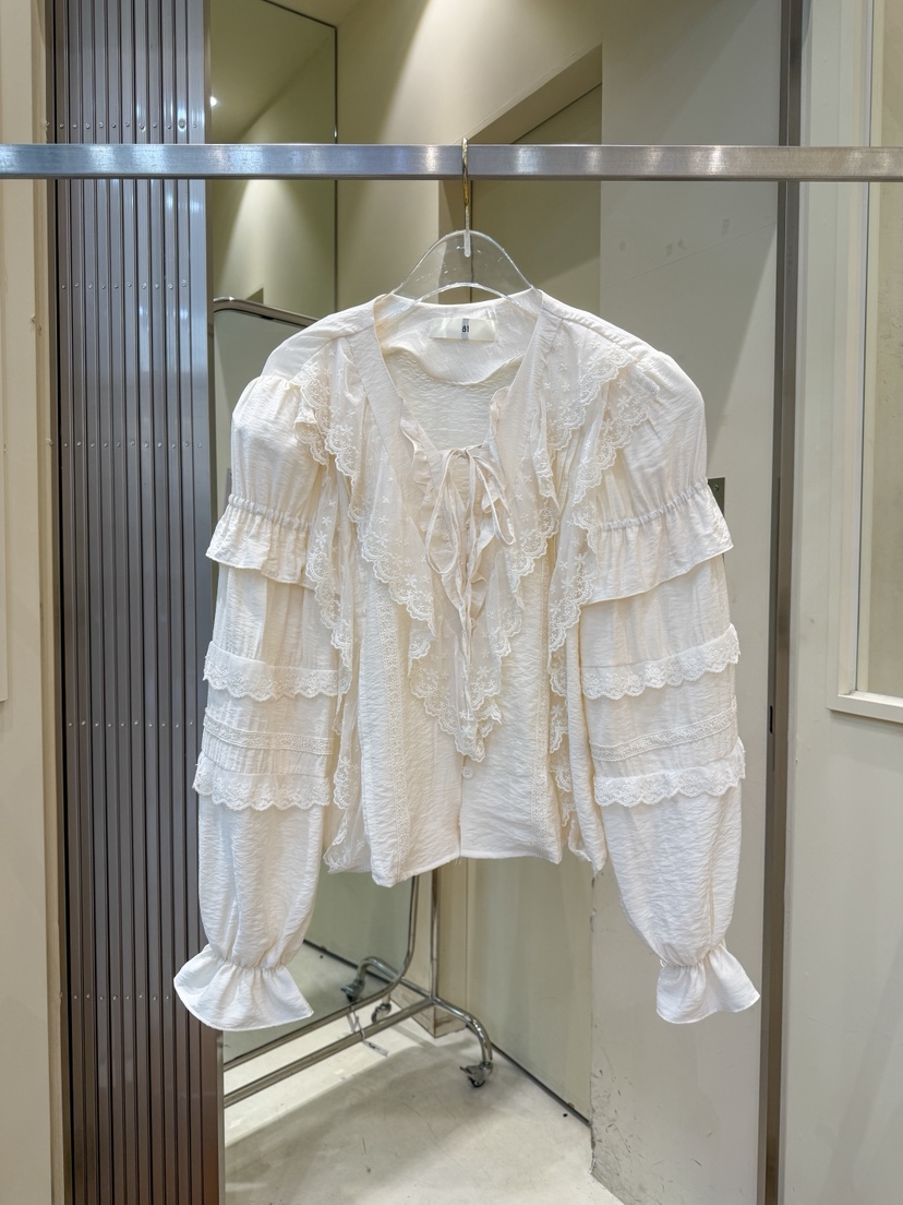81 MARKET-L韓國直郵女士新品熱賣時尚人氣推薦襯衫蕾絲衫81 MARKET-L襯衫/蕾絲衫圖色1