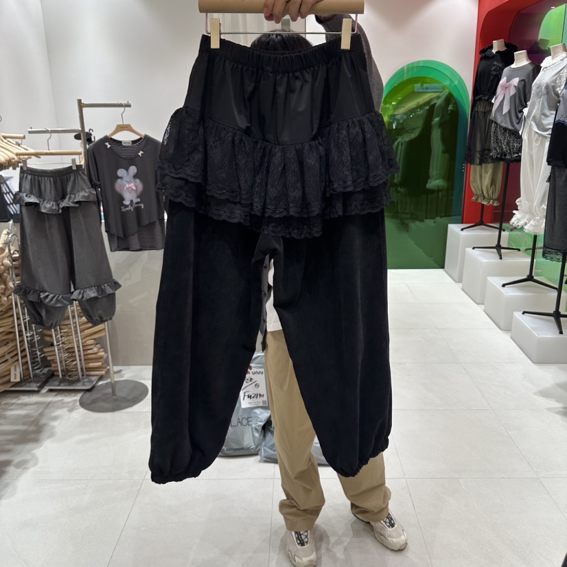 MINI UNNI東大門實拍女裝新款人氣時尚真品推薦熱賣裙褲MINI UNNI裙褲