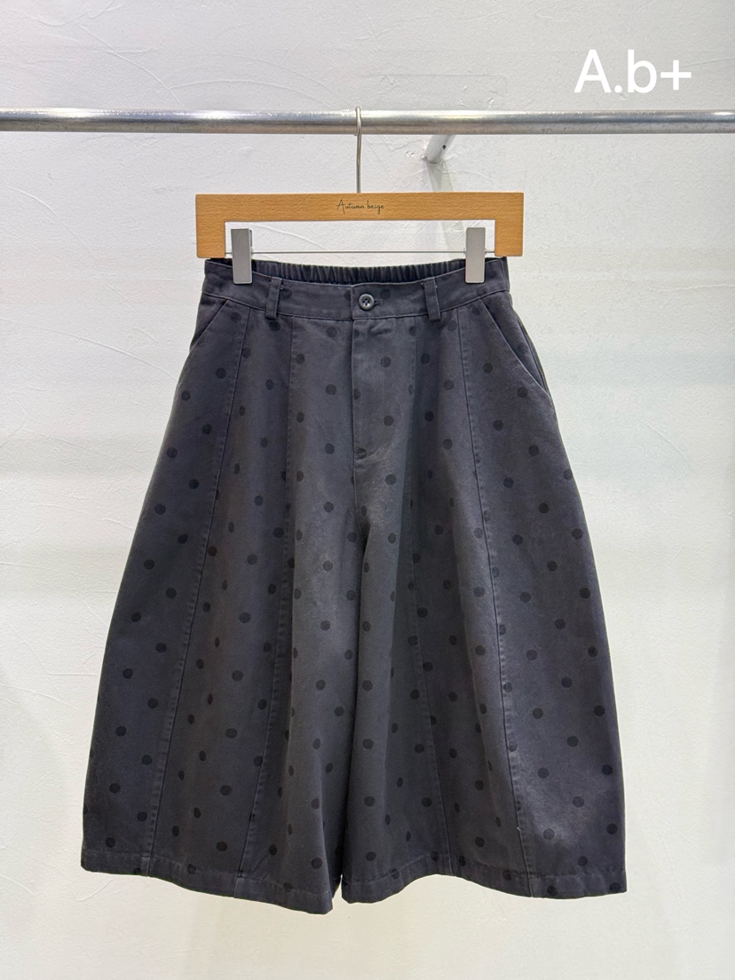 AUTUMN BEIGE東大門實拍女裝新品推薦休閑人氣時尚熱賣短褲A.b+/AUTUMN BEIGE短褲圖色1
