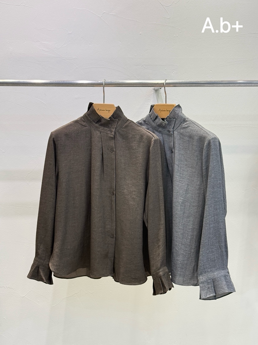 AUTUMN BEIGE東大門直郵女裝新品熱賣休閑推薦襯衫蕾絲衫A.b+/AUTUMN BEIGE襯衫/蕾絲衫