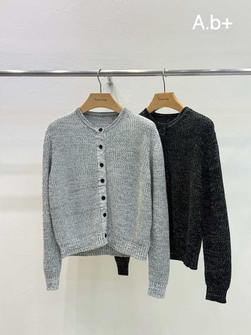 AUTUMN BEIGE東大門實拍女士新品休閑時尚人氣推薦真品開衫A.b+/AUTUMN BEIGE開衫