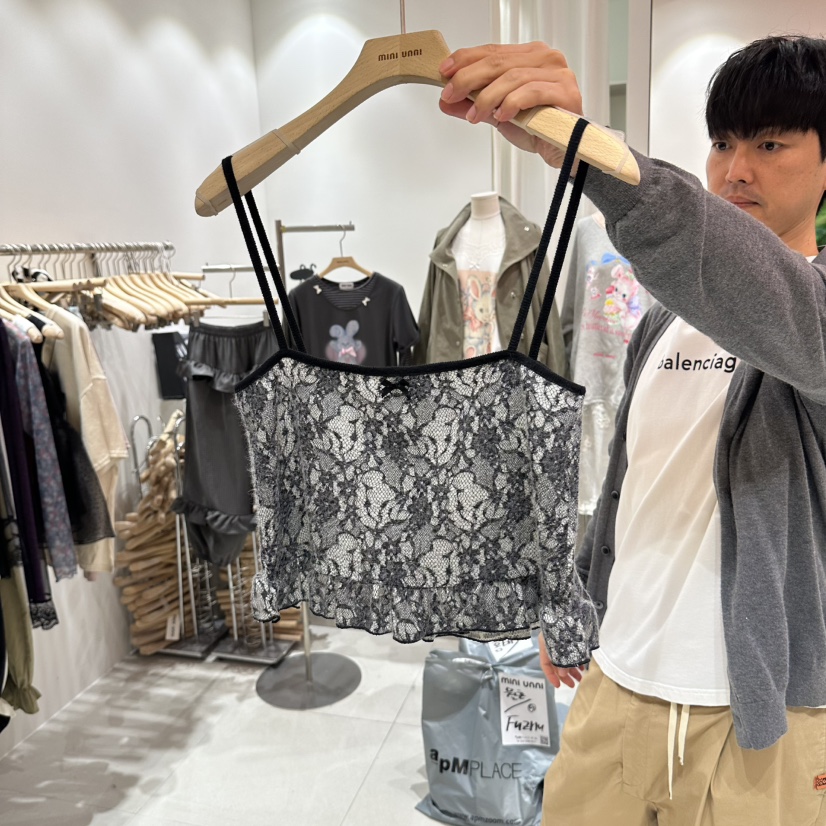 MINI UNNI東大門直郵女裝新款休閑熱賣人氣推薦吊帶背心MINI UNNI吊帶/背心圖色3