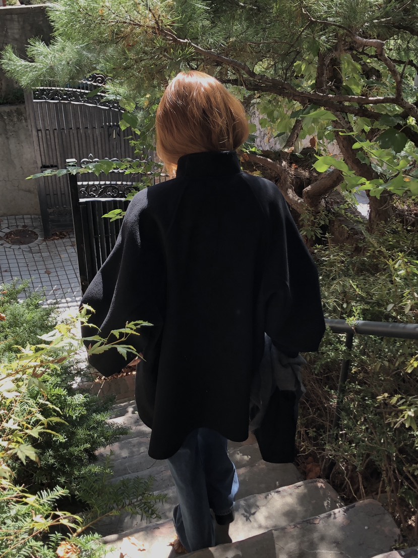 LONG PEAK東大門代購女裝新款真品休閑熱賣短款大衣手工LONG PEAK短款大衣