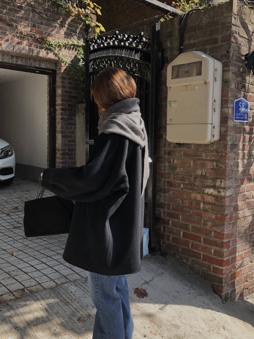 LONG PEAK東大門代購女裝新款真品休閑熱賣短款大衣手工LONG PEAK短款大衣