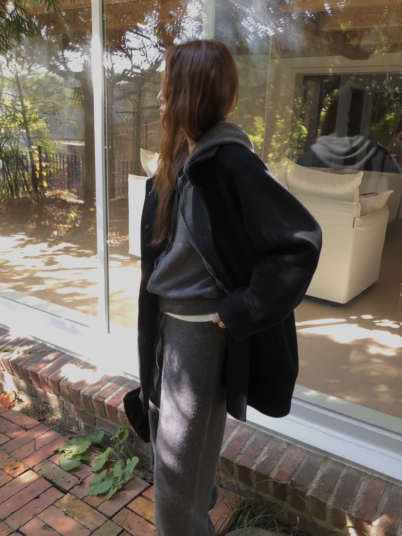 LONG PEAK東大門代購女裝新款真品休閑熱賣短款大衣手工LONG PEAK短款大衣