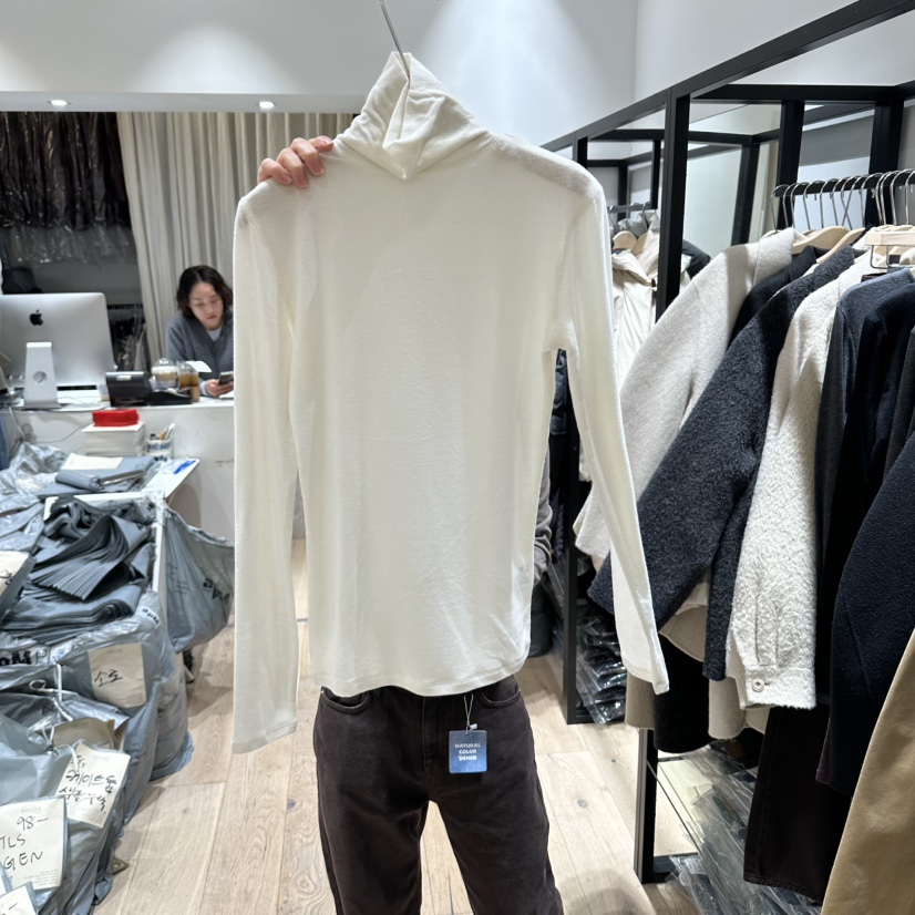 BRUNI/RICOTTA韓國直郵女士新品休閑熱賣人氣推薦長袖T恤BRUNI/RICOTTA長袖T恤圖色1