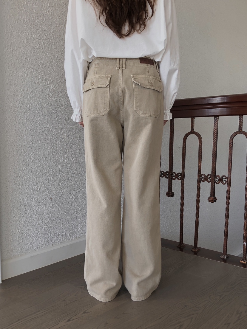 LONG PEAK韓國代購女士新品真品推薦人氣休閑休閑褲染色LONG PEAK休閑褲