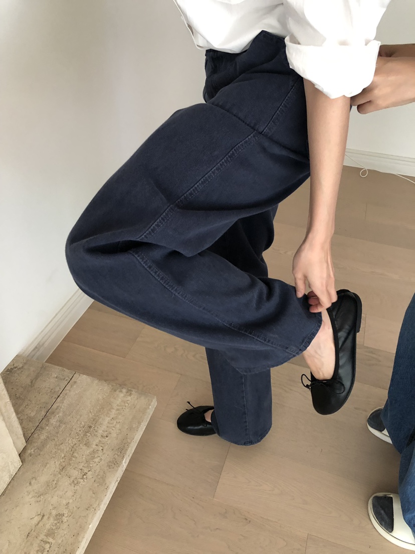 LONG PEAK韓國代購女士新品真品推薦人氣休閑休閑褲染色LONG PEAK休閑褲