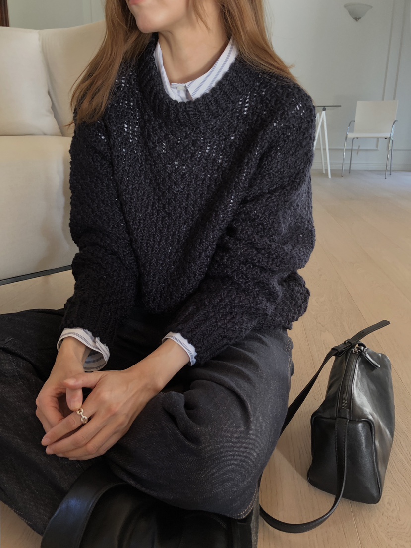 LONG PEAK東大門實拍女士新款熱賣推薦時尚人氣真品毛衣LONG PEAK毛衣