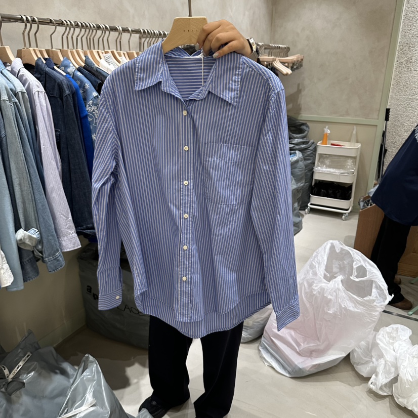 DELI JENNY韓國代購女士新款熱賣推薦休閑時尚襯衫蕾絲衫DELI JENNY襯衫/蕾絲衫圖色2
