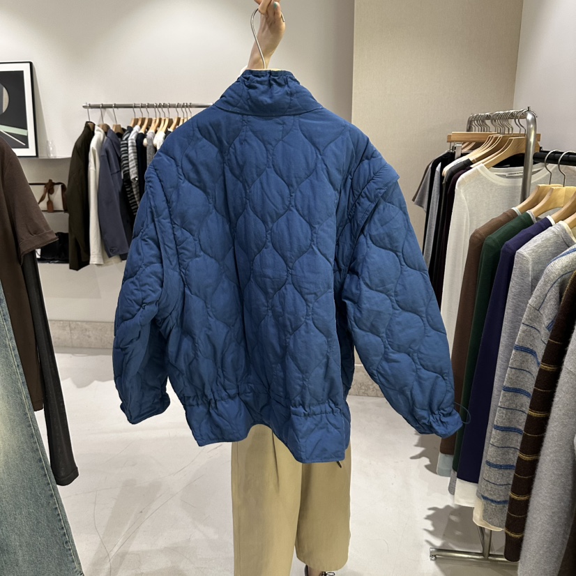 ANDMORE BUTTON韓國直郵女裝新品人氣短款羽絨服可拆卸棉ANDMORE BUTTON短款羽絨服