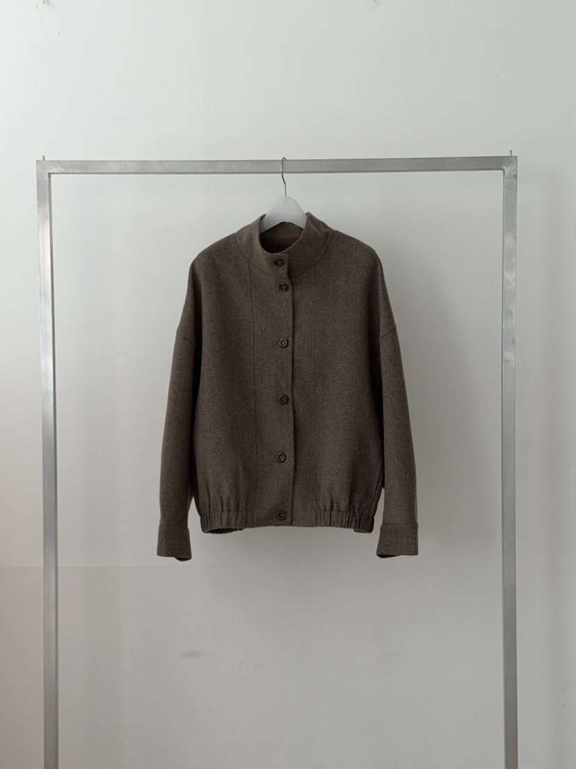 RIVER RAIN東大門直郵女裝新品真品推薦短款大衣羊絨高領RIVER RAIN短款大衣圖色2