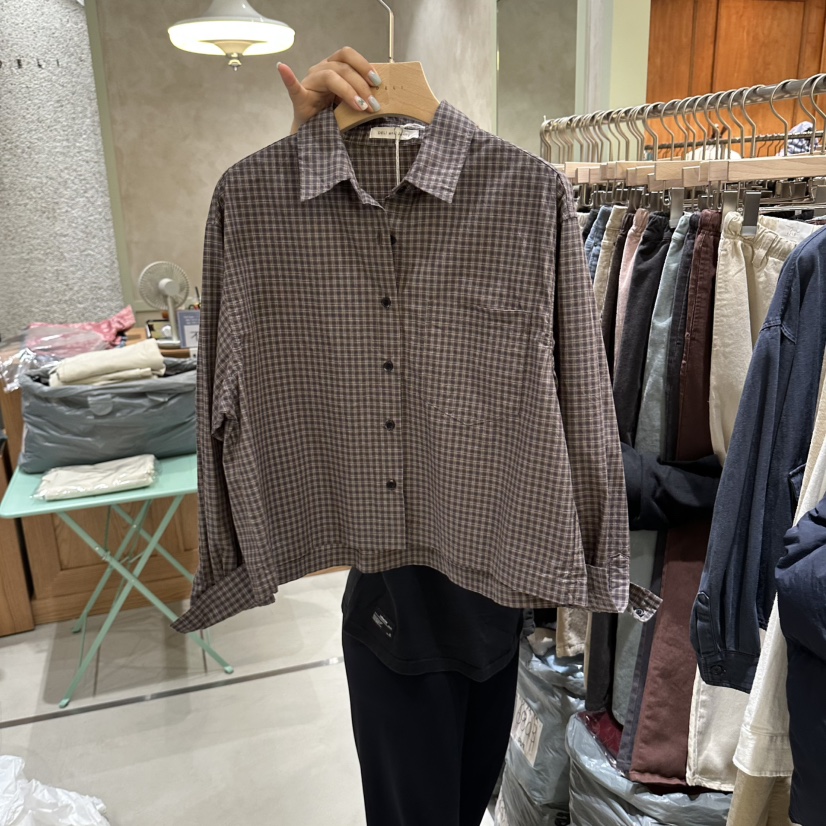 DELI JENNY韓國直郵女裝新款推薦熱賣真品休閑襯衫蕾絲衫DELI JENNY襯衫/蕾絲衫圖色1