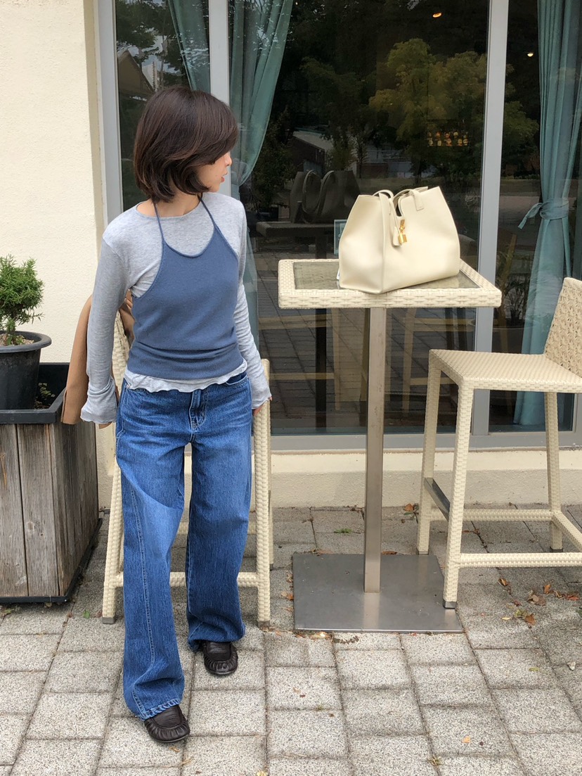 ERUME韓國代購女士新品人氣推薦熱賣真品時尚休閑牛仔褲ERUME牛仔褲