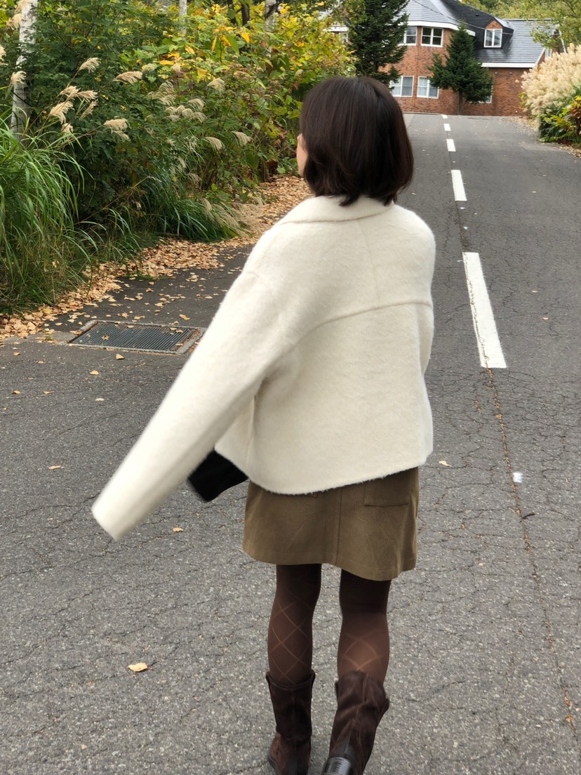 ERUME韓國代購女裝新款時尚真品推薦熱賣人氣休閑短裙燈芯絨ERUME短裙