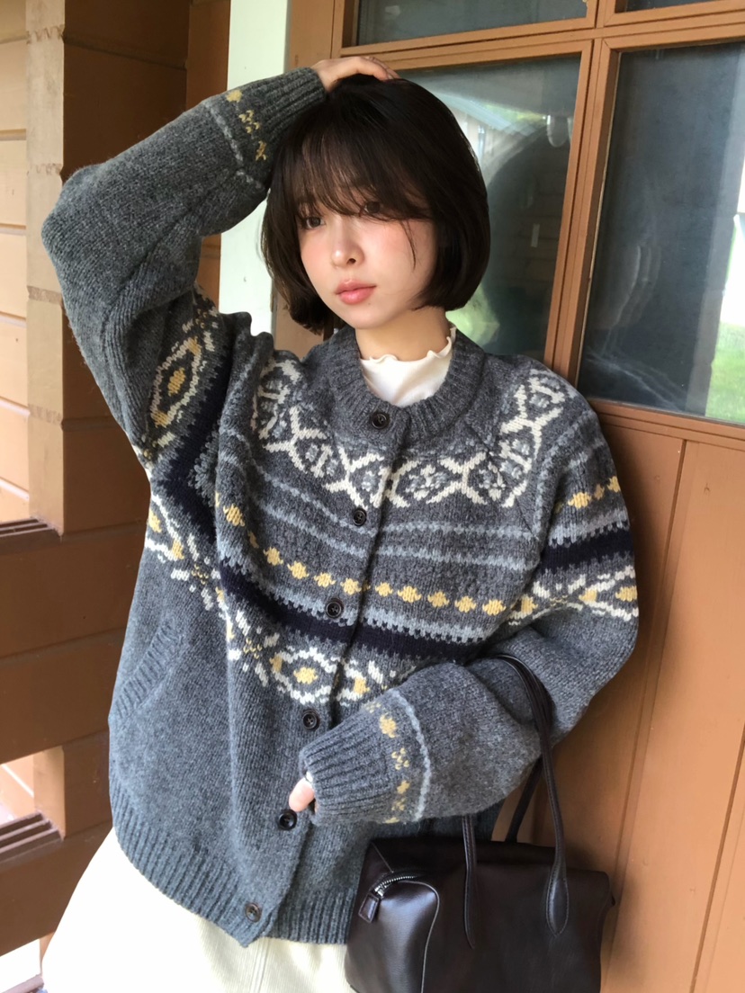 ERUME韓國直郵女裝新款時尚人氣推薦真品休閑熱賣開衫ERUME開衫