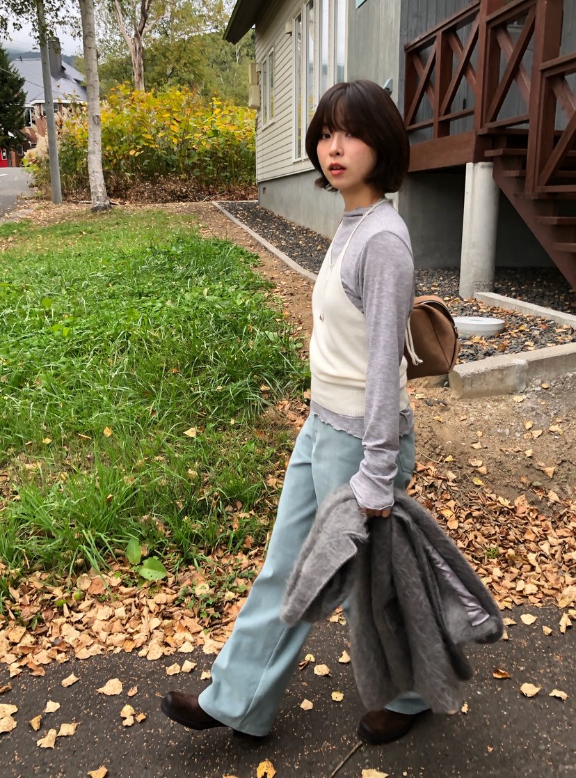 ERUME東大門直郵女裝新品熱賣推薦時尚真品休閑人氣長袖T恤ERUME長袖T恤