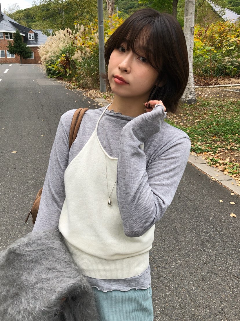 ERUME東大門直郵女裝新品熱賣推薦時尚真品休閑人氣長袖T恤ERUME長袖T恤
