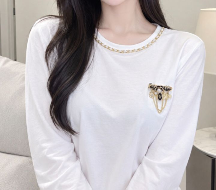RICO/BLING BLING-S東大門實拍女裝新品休閑人氣長袖T恤RICO/BLING BLING-S長袖T恤