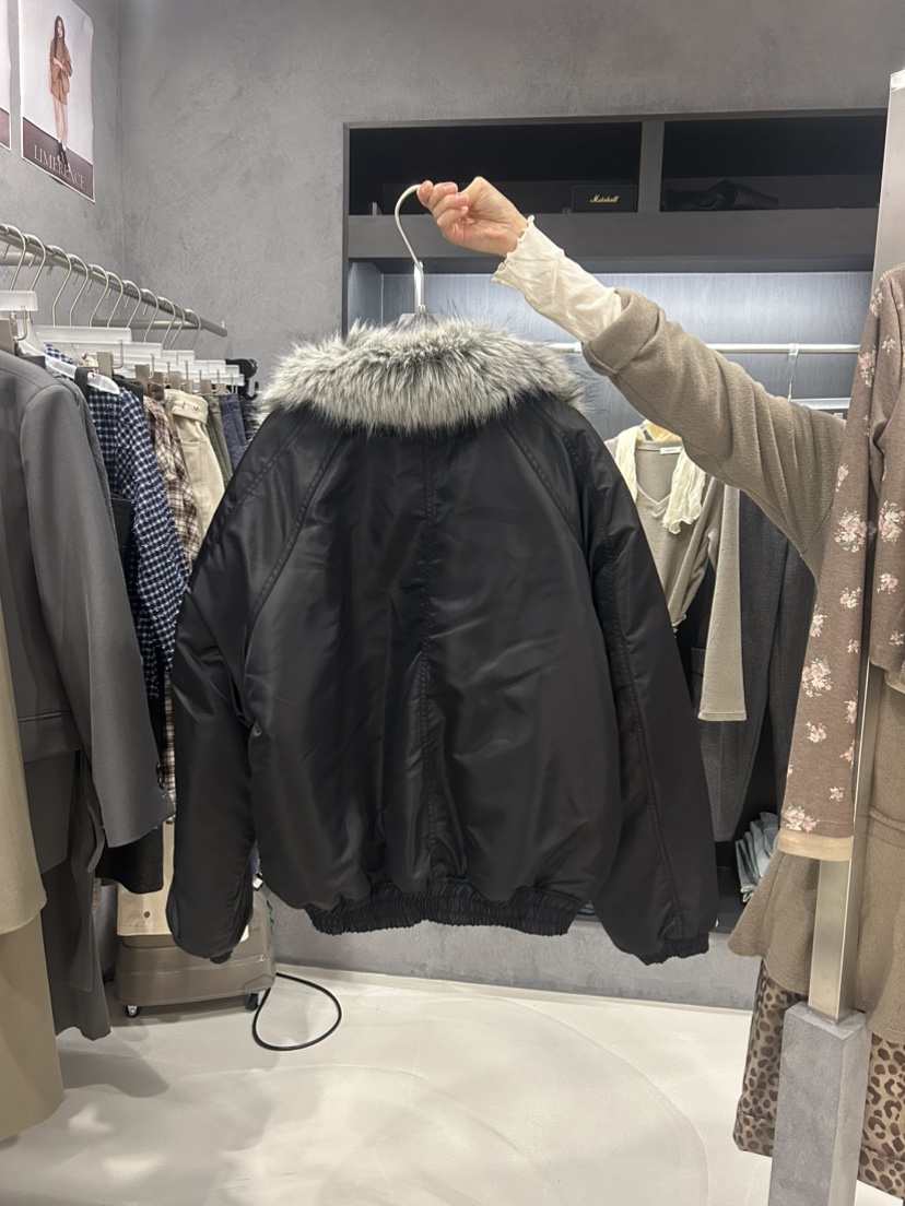 LIMERENCE韓國直郵女士新品真品熱賣人氣推薦休閑短款大衣LIMERENCE短款大衣