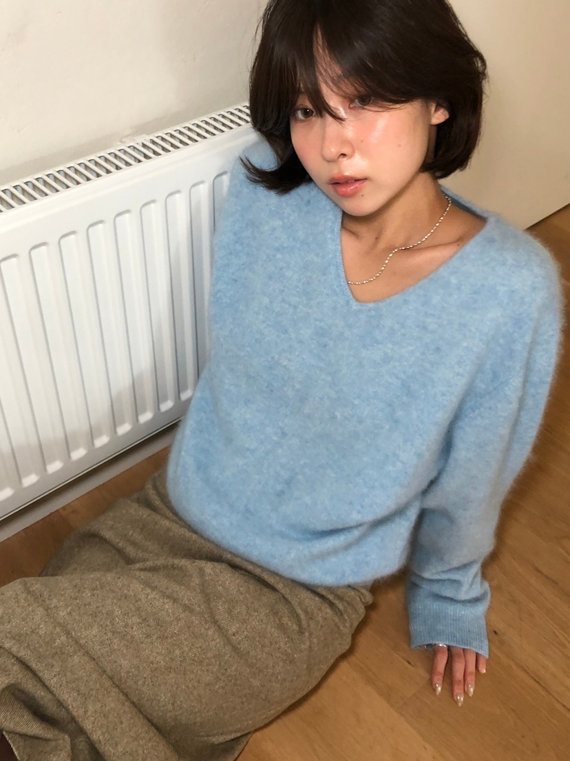 ERUME韓國代購女士新品熱賣推薦時尚真品休閑人氣針織衫ERUME針織衫