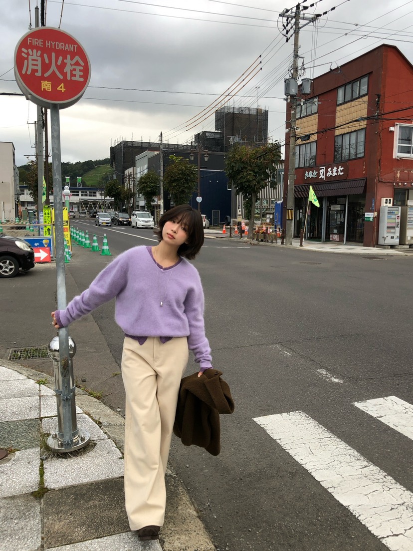 ERUME韓國代購女士新品熱賣推薦時尚真品休閑人氣針織衫ERUME針織衫