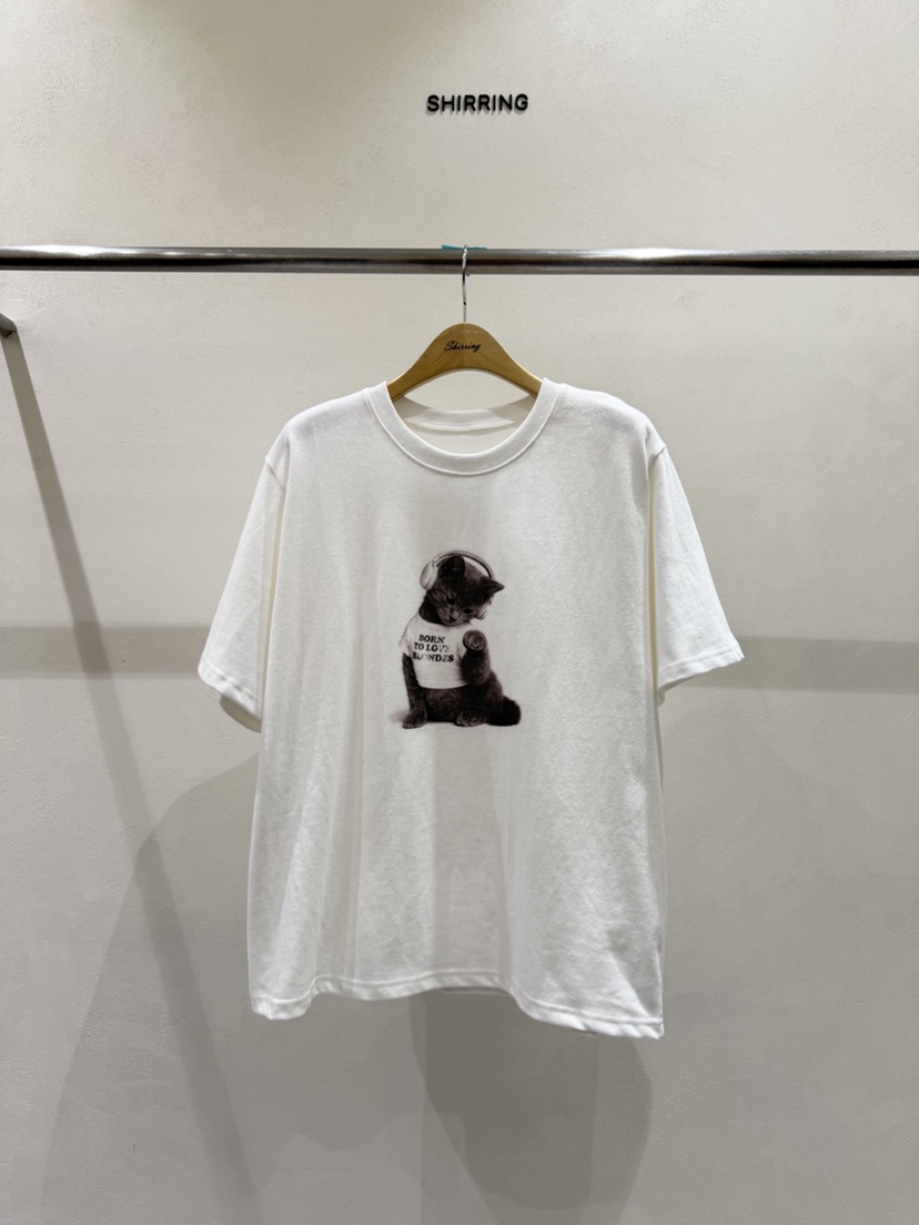 SHIRRING東大門代購女裝新品時尚推薦人氣真品休閑熱賣T恤SHIRRINGT恤圖色2