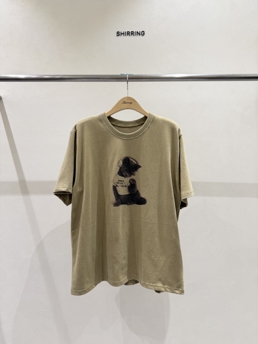 SHIRRING東大門代購女裝新品時尚推薦人氣真品休閑熱賣T恤SHIRRINGT恤圖色3