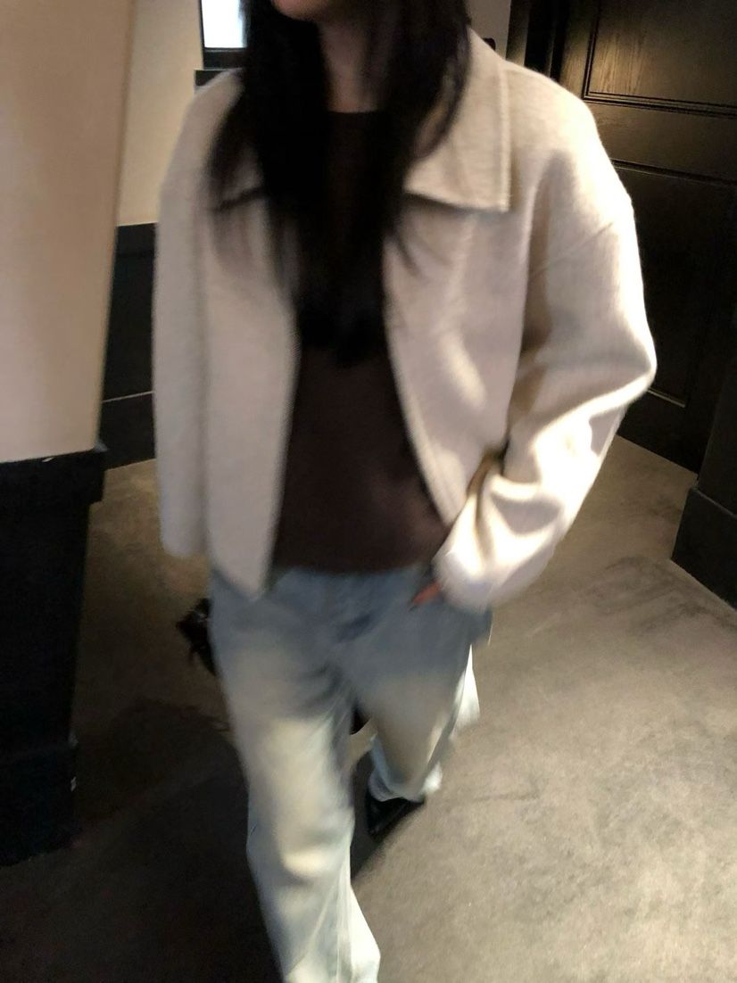 DARLUZ_MI東大門實拍女士新款時尚休閑真品熱賣人氣短款大衣DARLUZ_MI短款大衣