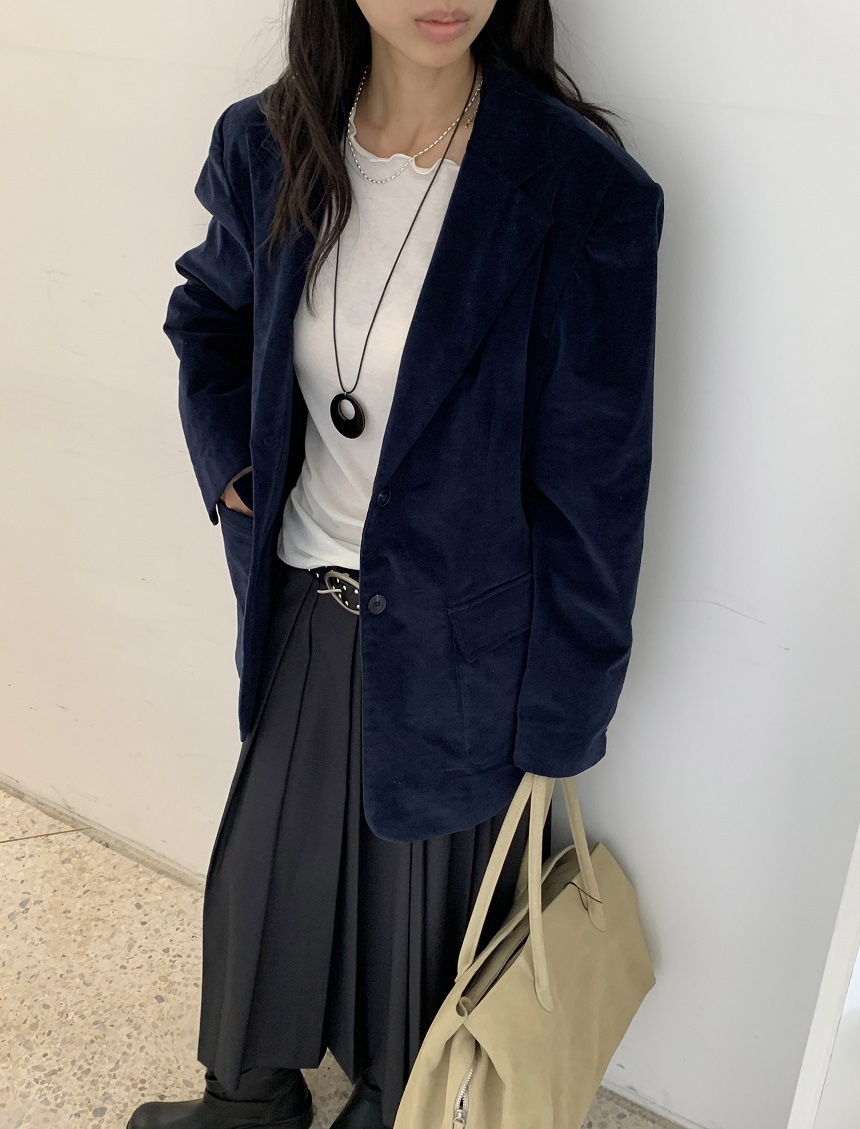 KYEM韓國代購女士新品人氣真品推薦熱賣休閑時尚夾克天鵝絨KYEM夾克