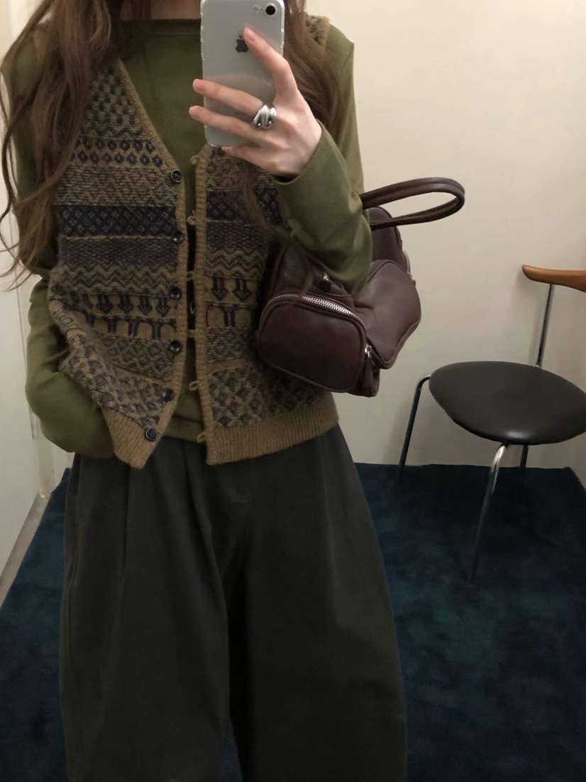 DARLUZ_MI東大門直郵女裝新品時尚真品休閑推薦人氣馬甲復古DARLUZ_MI馬甲