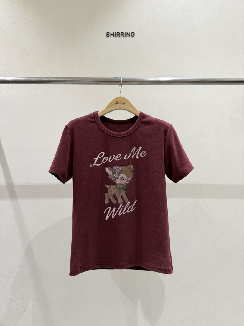 SHIRRING東大門代購女裝新品人氣熱賣推薦真品休閑時尚T恤SHIRRINGT恤圖色3