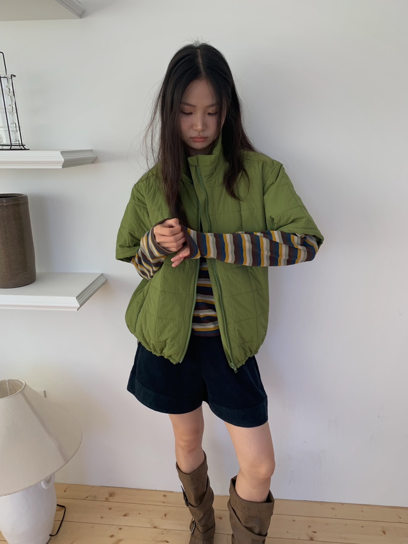 CAMEL-P韓國代購女士新款真品短款棉服加厚Came_l 家短款棉服