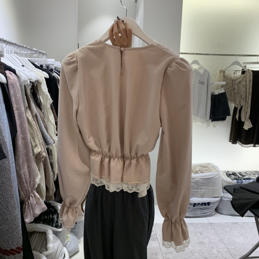TYCHE韓國直郵女裝新品人氣熱賣推薦休閑真品時尚襯衫蕾絲衫TYCHE襯衫/蕾絲衫