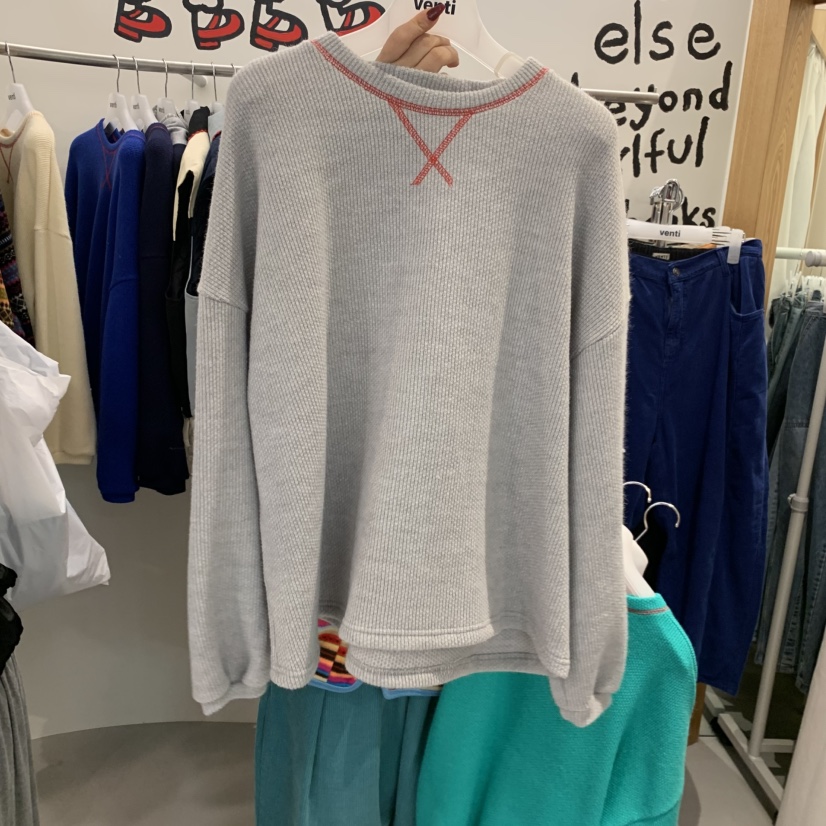 VENTI東大門實拍女裝新品時尚人氣休閑熱賣推薦真品長袖T恤VENTI長袖T恤圖色4