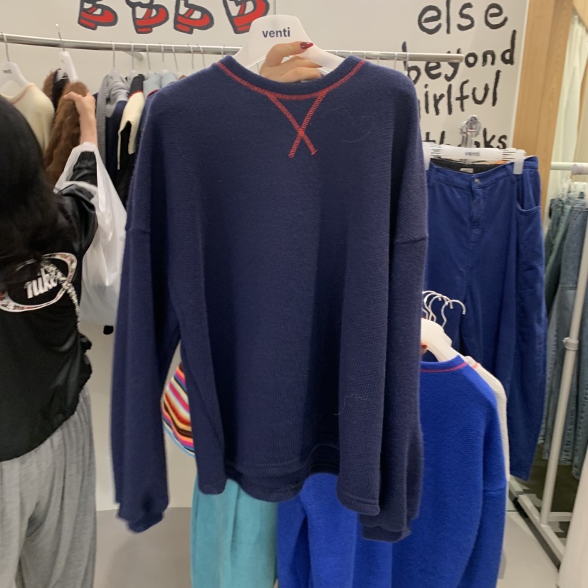 VENTI東大門實拍女裝新品時尚人氣休閑熱賣推薦真品長袖T恤VENTI長袖T恤圖色6