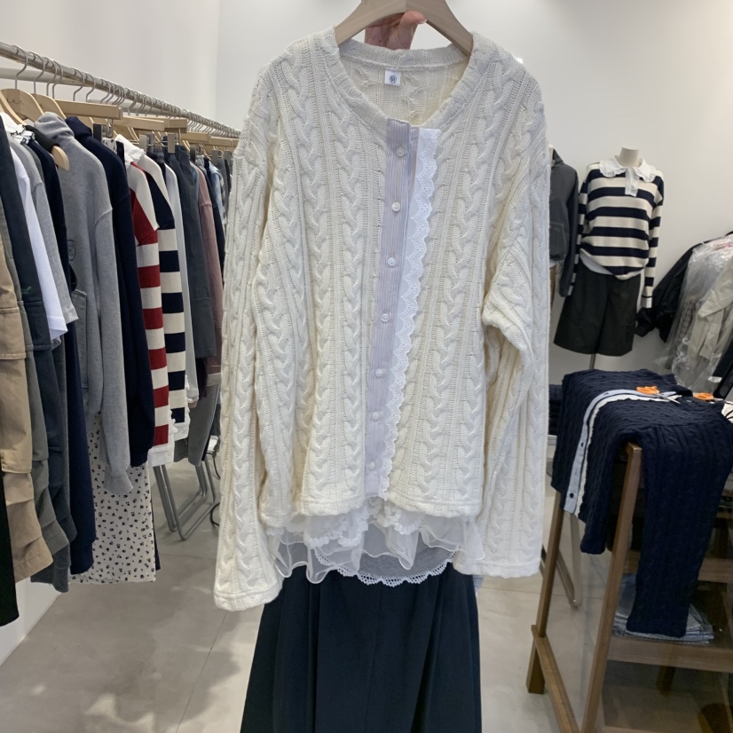 TAN&amp;COMO東大門實拍女士新品時尚休閑人氣開衫不含內搭tan-COMO開衫圖色1