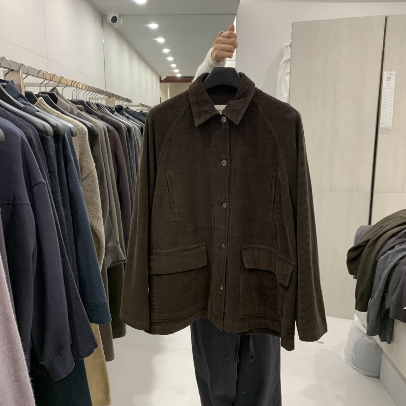 ETTER-B韓國直郵女士新款熱賣時尚人氣休閑夾克不含內搭ETTER-B夾克圖色2棕