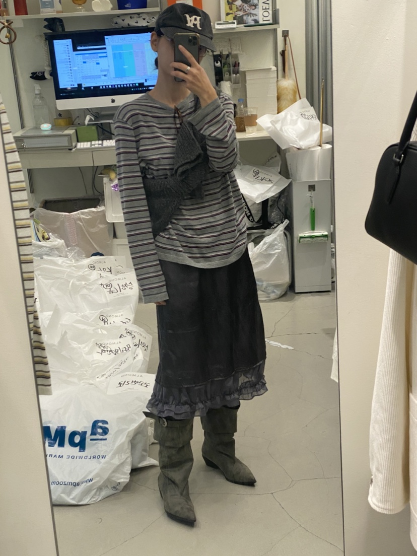 ALMOND東大門直郵女士新品真品人氣休閑時尚熱賣推薦針織衫ALMOND針織衫
