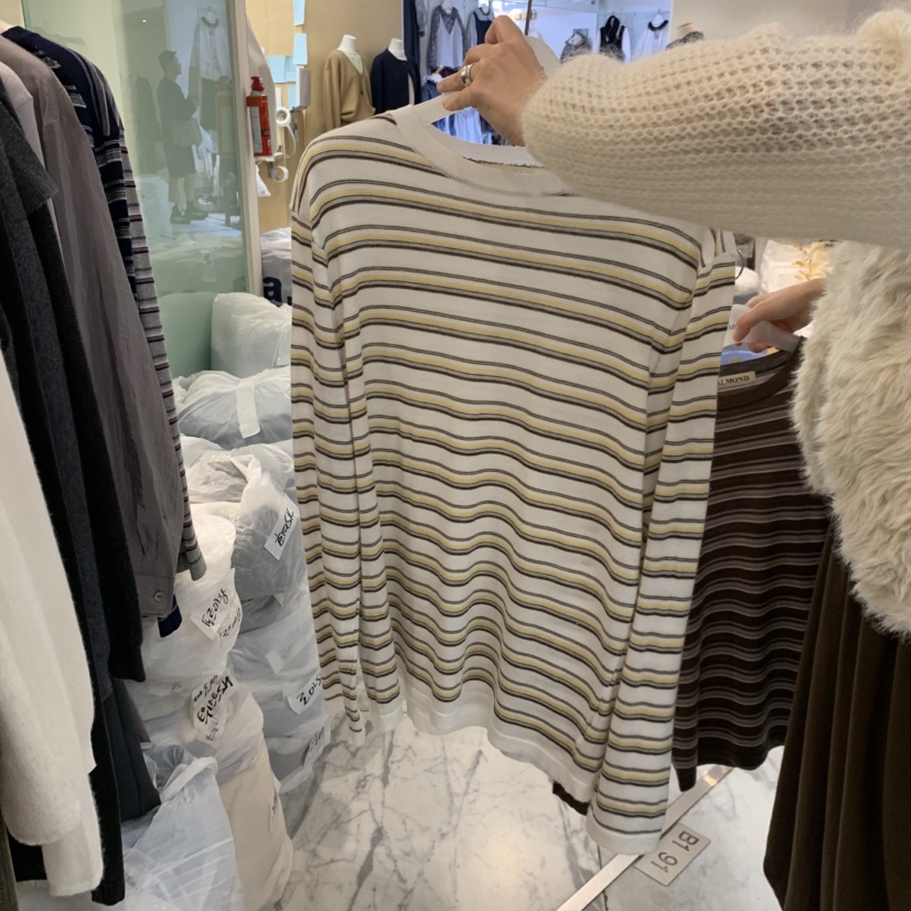 ALMOND東大門直郵女士新品真品人氣休閑時尚熱賣推薦針織衫ALMOND針織衫圖色3