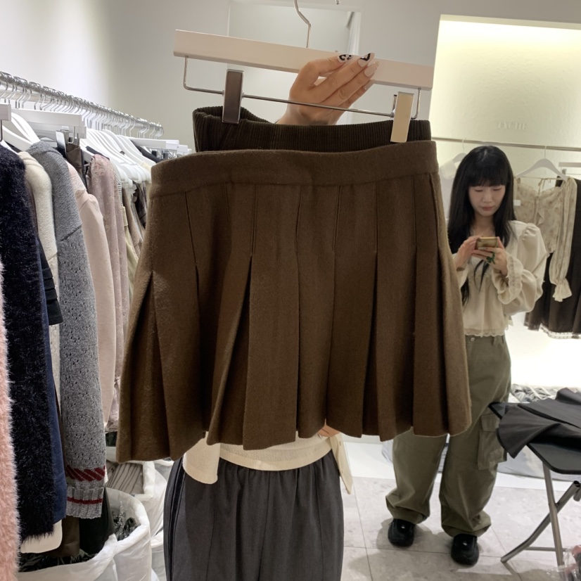 TYCHE韓國代購女裝新款熱賣人氣推薦真品時尚休閑短裙TYCHE短裙