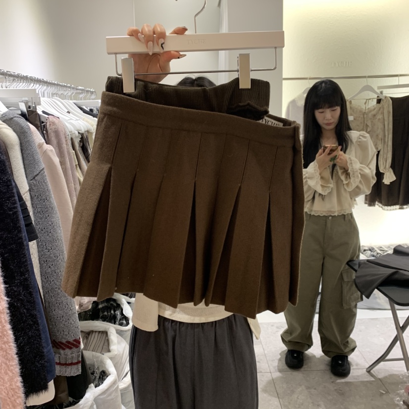 TYCHE韓國代購女裝新款熱賣人氣推薦真品時尚休閑短裙TYCHE短裙圖色1